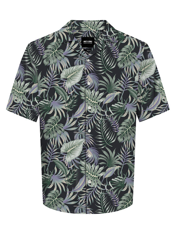 Only & Sons Košeľa Wayne 22028616 Zelená Regular Fit