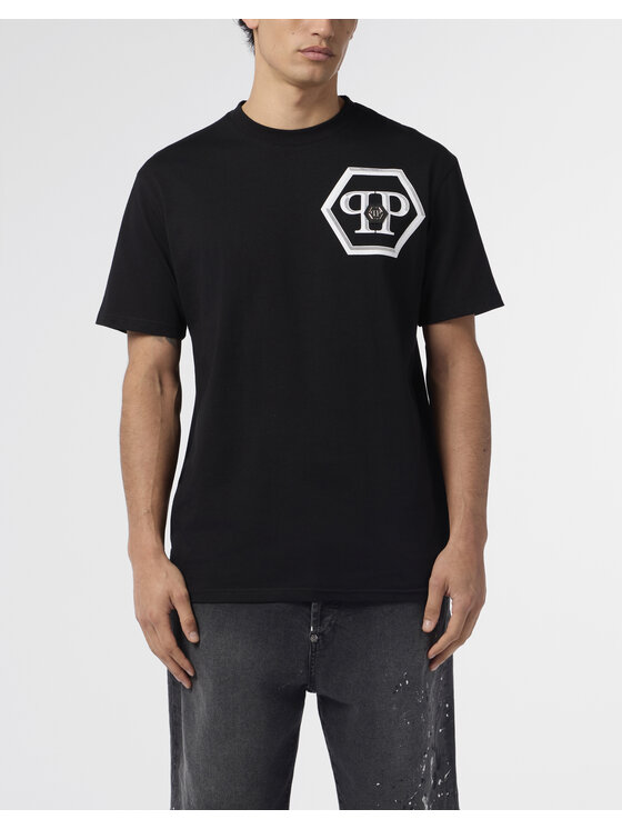 PHILIPP PLEIN PHILIPP PLEIN T-shirt 29952 Nero Regular Fit