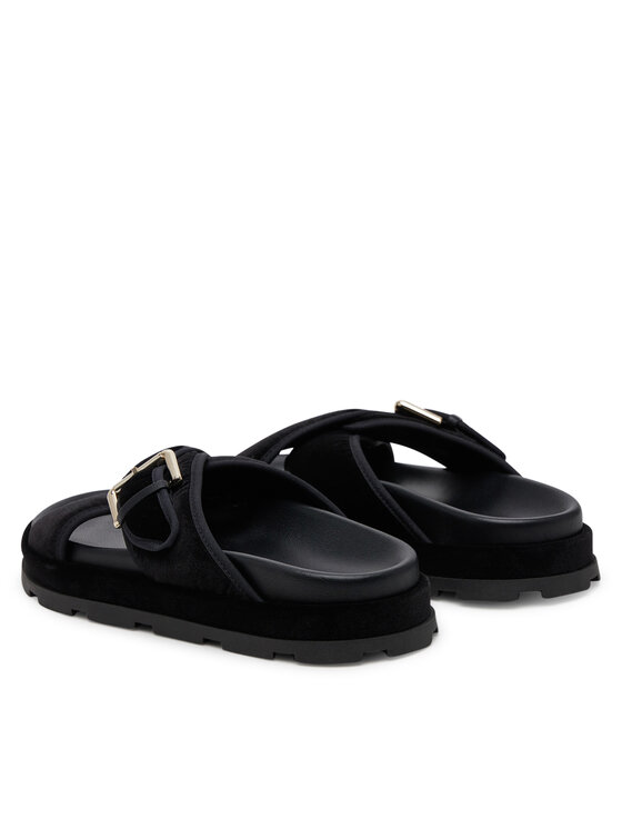 Pollini Pollini Šľapky SA28094G1MTP0000 Čierna