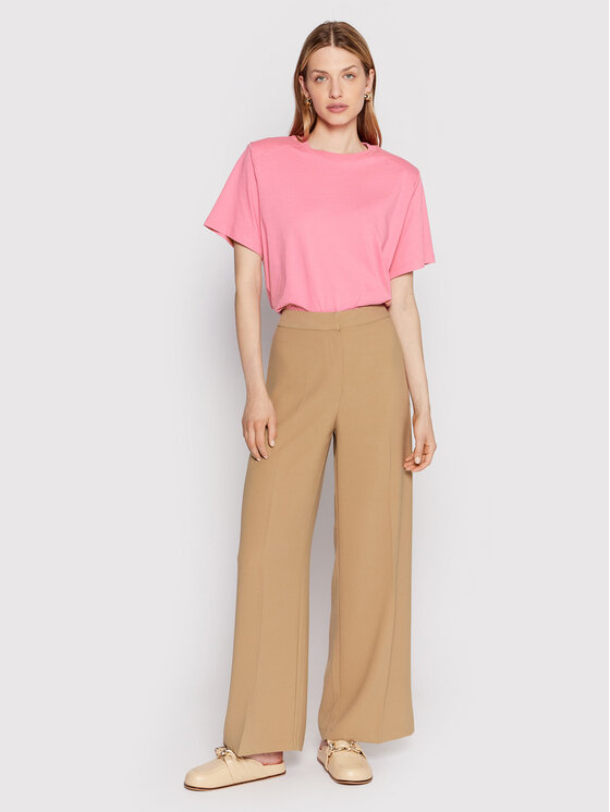 T-shirt Dominic 12767 Rosa Boxy Fit