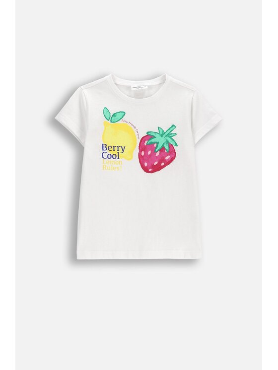 Coccodrillo Coccodrillo T-Shirt WC6143205WGK-001 Biały Regular Fit