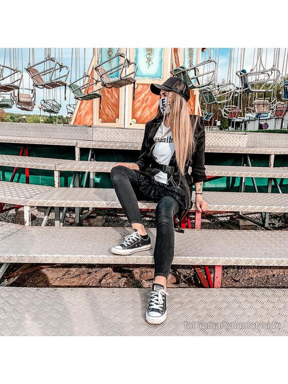 Converse Converse Plátěnky Chuck Taylor All Star Dainty Ox 564982C Černá