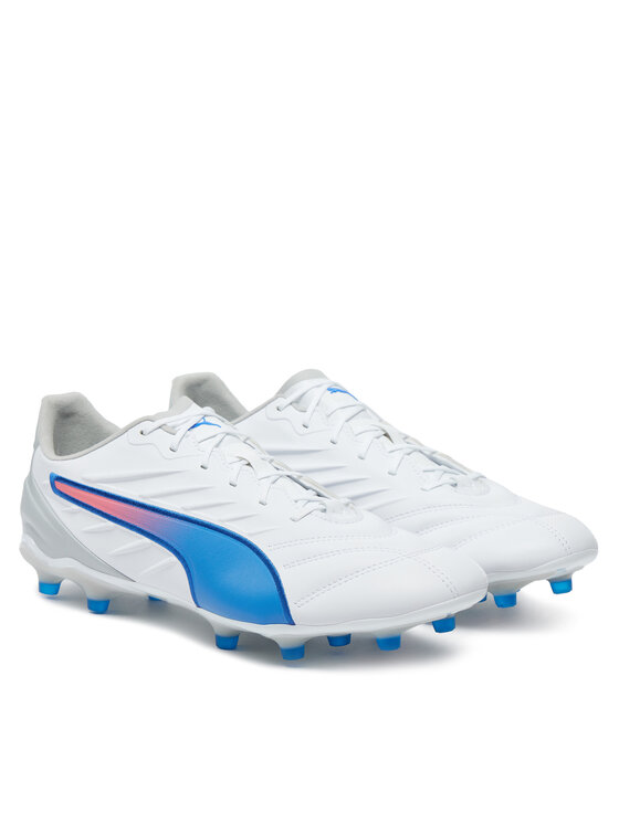 Puma Puma Čevlji za nagomet King Pro Fg/Ag 107862 Bela