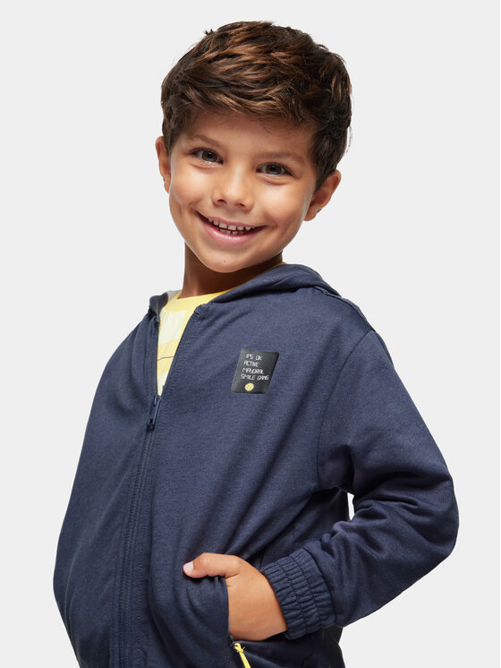 Mayoral Mayoral Felpa 3491 Blu scuro Regular Fit