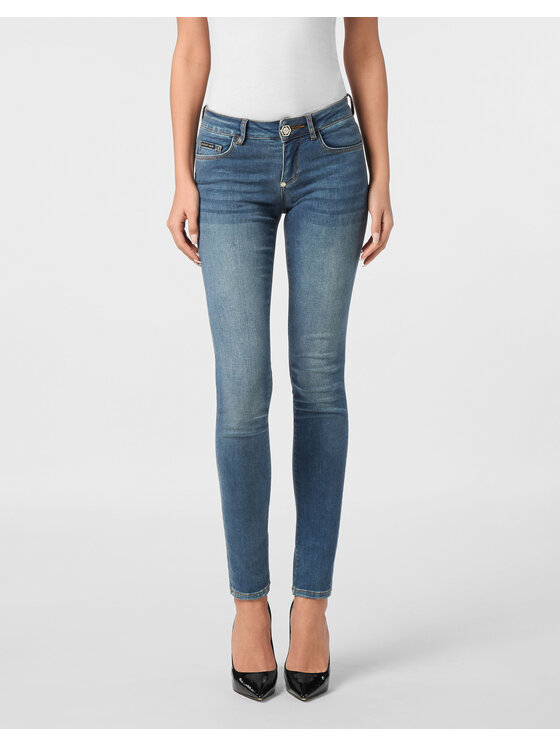 PHILIPP PLEIN PHILIPP PLEIN Jeansy 25433 Modrá
