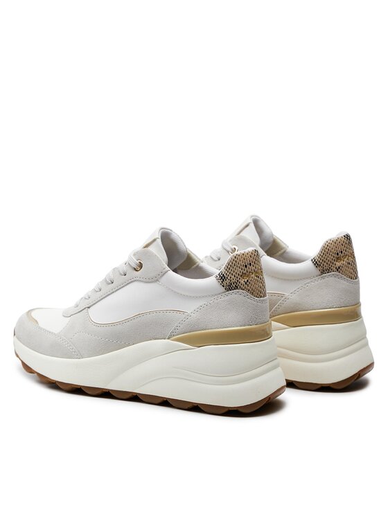 Geox Geox Sneakersy D Spherica Ec13 D45WAA 022FU C1209 Biały