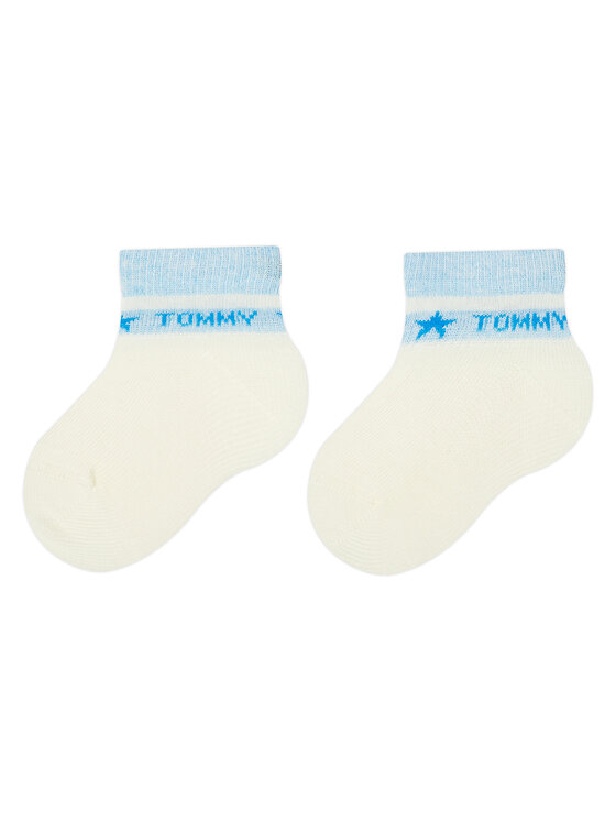 Tommy Hilfiger Tommy Hilfiger Zestaw 3 par wysokich skarpet dziecięcych 701222675 Kolorowy