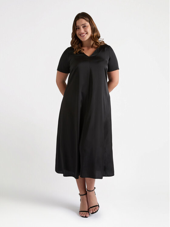 Fiorella Rubino Fiorella Rubino Vestito 7043T001688N033 Nero A-Line Fit