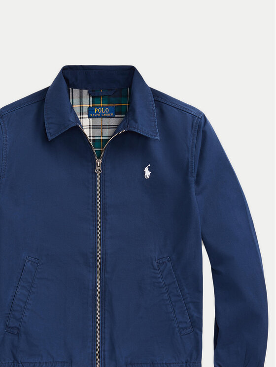 Polo Ralph Lauren Kurtka przejściowa 323934661 Granatowy Regular