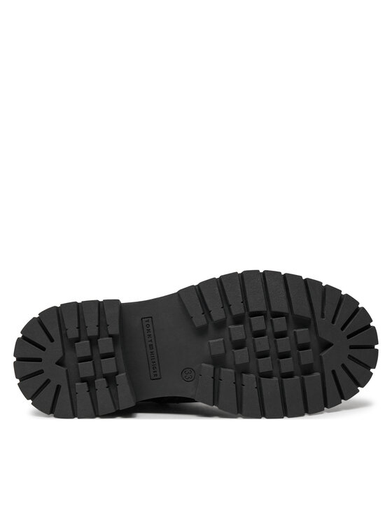 Tommy Hilfiger Tommy Hilfiger Ορειβατικά παπούτσια Lace Up Bootie T3A5-33568-0092 M Μαύρο