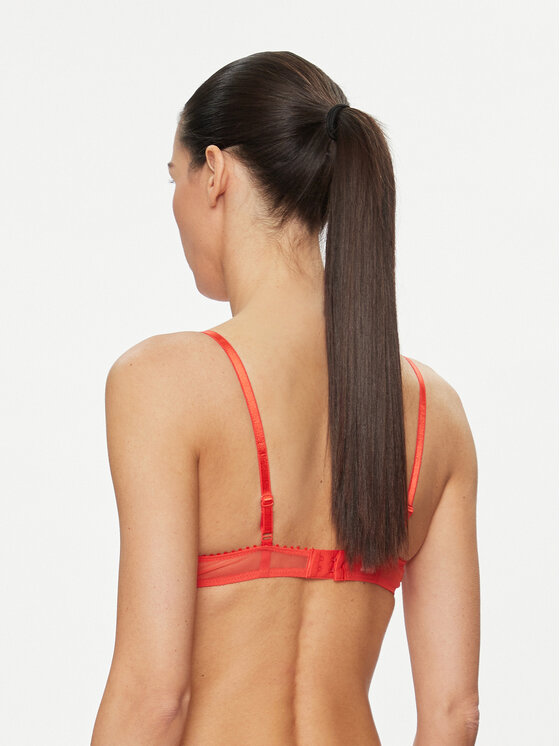 Passionata Passionata Biustonosz push-up White Nights P40690 Czerwony