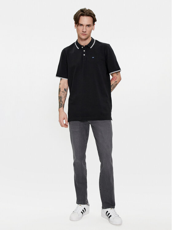 Wrangler Wrangler Jeansy Larston 112330748 Szary Slim Fit