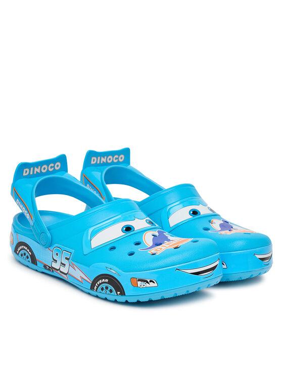 Crocs Crocs Klapki Lightnong Mcqueen Dinaco Crocband 213582 Niebieski