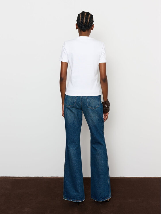 La Mania La Mania T-shirt ANN Bianco Classic Fit