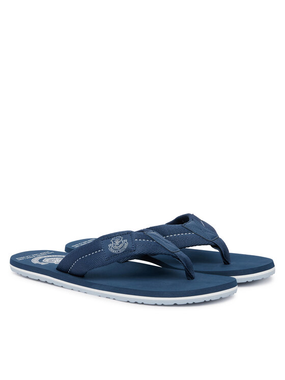 Tommy Hilfiger Tommy Hilfiger Σαγιονάρες Patch Hilfiger Beach Sandal FM0FM05804 Μπλε