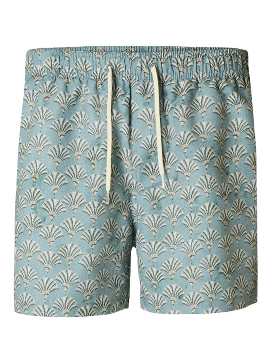 Selected Homme Selected Homme Pantaloni scurți pentru înot 16089427 Verde Comfort Fit