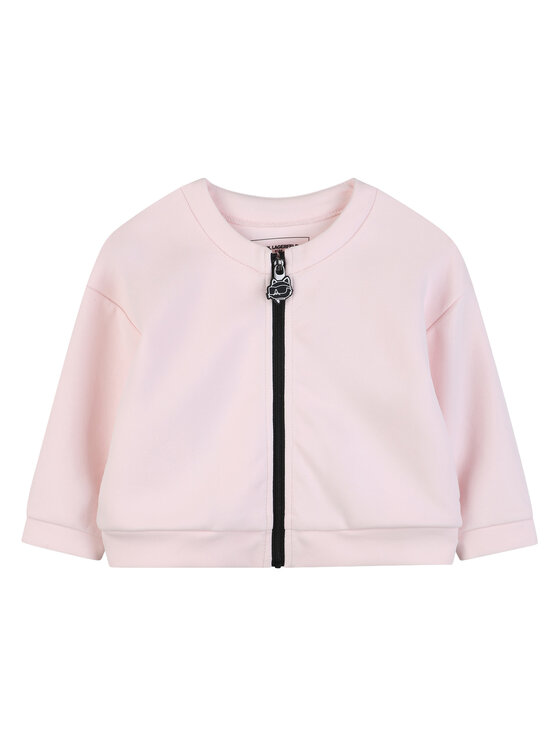 Karl Lagerfeld Kids Karl Lagerfeld Kids Σετ φόρμας Z31056 S Ροζ Regular Fit