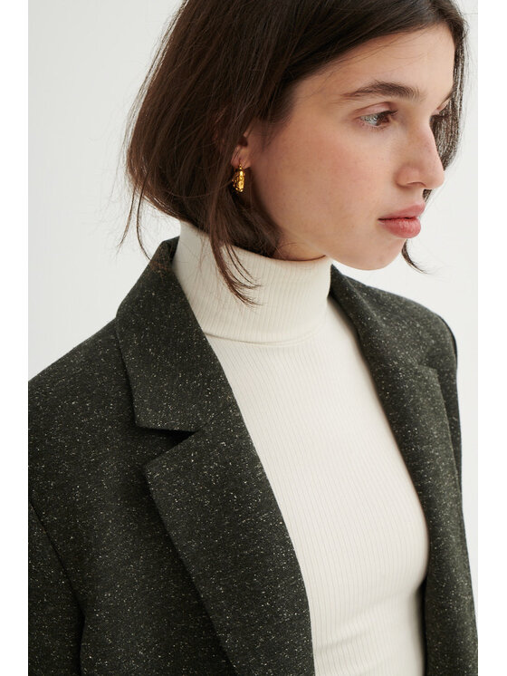 NAGO NAGO Marynarka N2024 Zielony Oversize