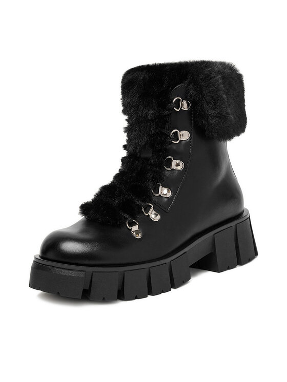 DeeZee DeeZee Bakancs 90190-6 Fekete