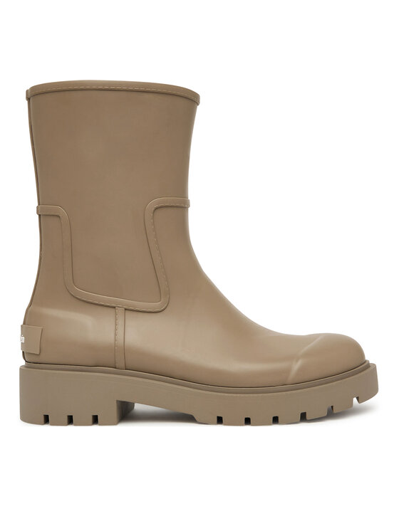 Calvin Klein Jeans Calvin Klein Jeans Kalosze Mid Rainboot Rubber YW0YW02004 Brązowy