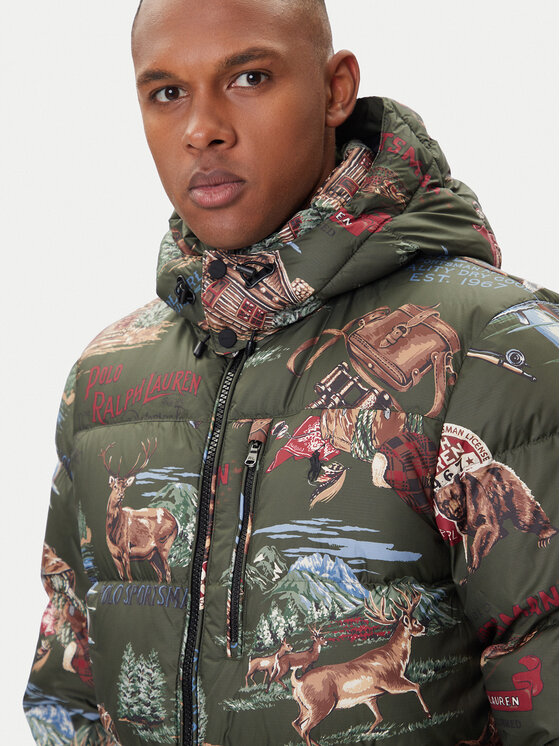 Polo Ralph Lauren Polo Ralph Lauren Μπουφάν πουπουλένιο 710977071001 Πράσινο Regular Fit