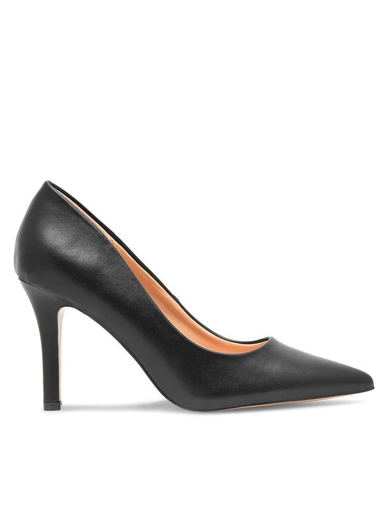 Pantofi cu toc subțire JENNY WYL3659-1 Negru