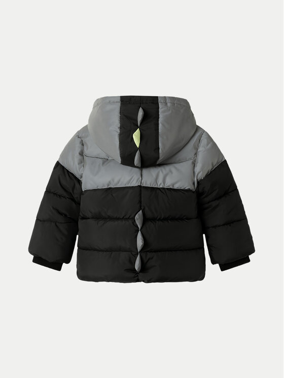 NAME IT NAME IT Μπουφάν χειμωνιάτικο 13231304 Μαύρο Regular Fit