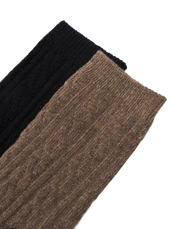 Nine West Nine West Șosete lungi CEO_LA_NW_17637_W_AW26 (2-PACK) Negru