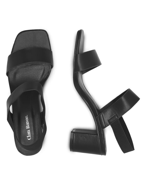 Clara Barson Clara Barson Sandale Fraise WS280701-02 Negru