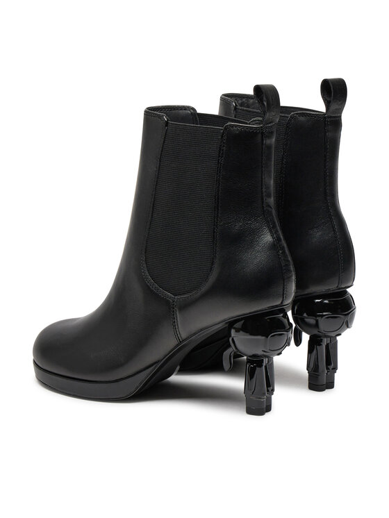 KARL LAGERFELD KARL LAGERFELD Μποτάκια KL39044 Μαύρο