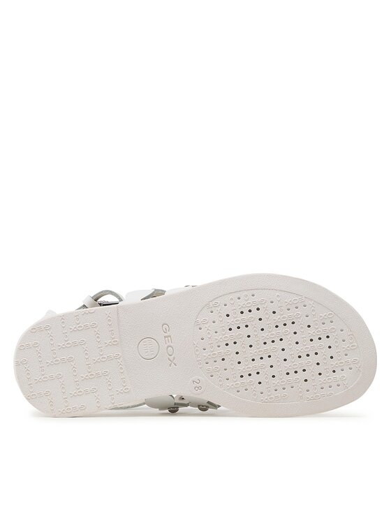 Geox Geox Σανδάλια J Sandal Karly Girl J3535D043BCC1000 S Λευκό