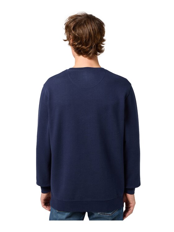 Wrangler Wrangler Bluza 112382355 Granatowy Regular Fit