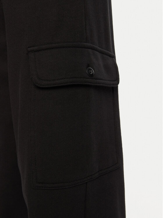 Vans Vans Pantaloni trening Frontside VN000HGP Negru Loose Fit