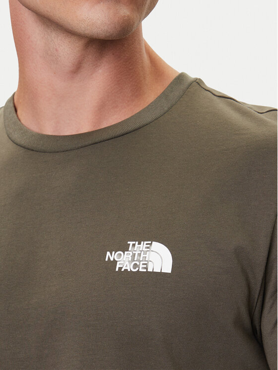 The North Face The North Face Tričko Simple Dome NF0A87NG Hnedá Regular Fit