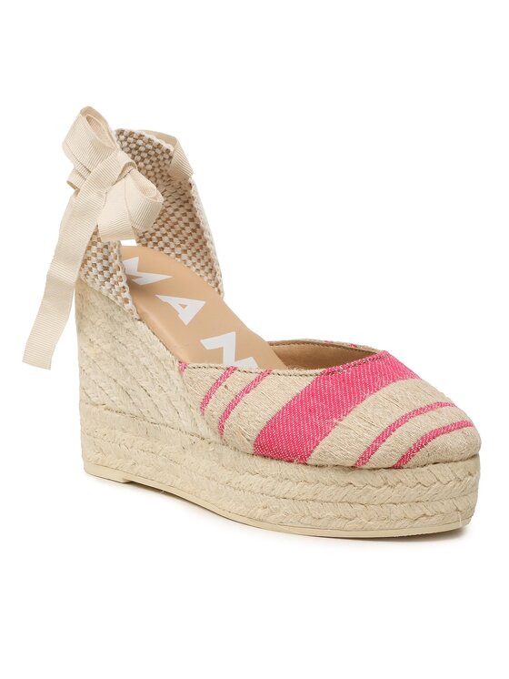 Manebi Manebi Espadrile Wedge Espadrilles G 4.5 Wv Bej