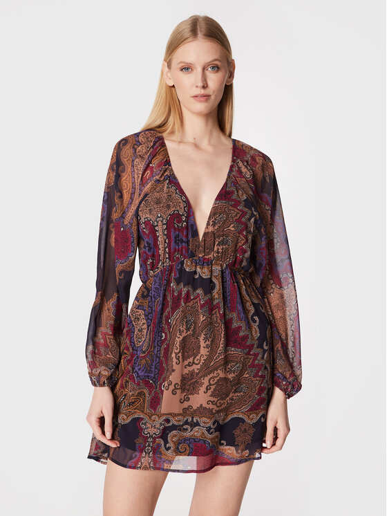 Vestito da giorno YM415 Multicolore Regular Fit