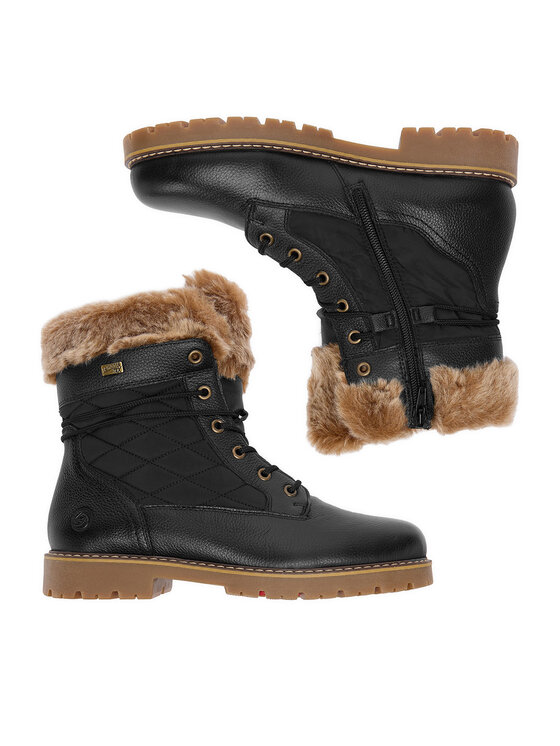Remonte Remonte Schnürschuhe CEO-D9383-03 Schwarz