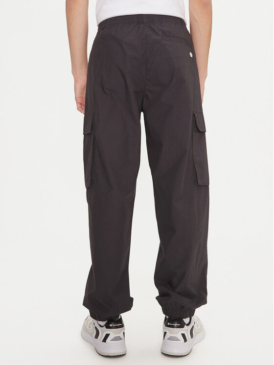 Champion Champion Sportinės kelnės 220415 Juoda Loose Fit