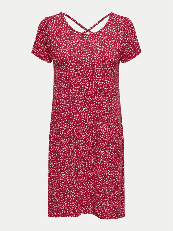 ONLY ONLY Повсякденна сукня Bera 15131237 Червоний Regular Fit