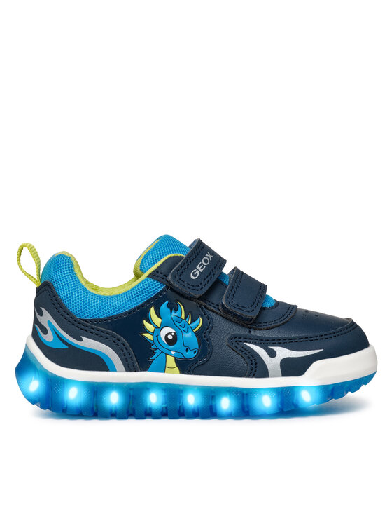 Geox Geox Tenisice B Lightyloo Boy B465ZA 050FU C4478 Tamnoplava
