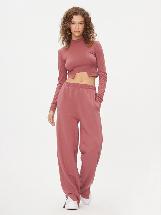 Reebok Reebok Bluse Classics Trend IL4672 Rosa Regular Fit