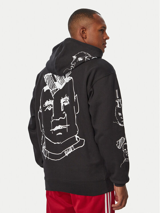 adidas adidas Bluza Peter Moore Hoodie IA4504 Czarny Regular Fit
