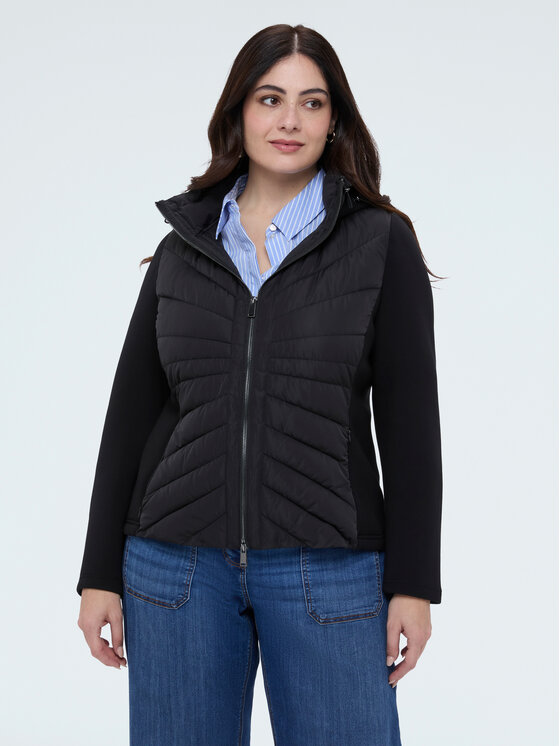 Fiorella Rubino Fiorella Rubino Giubbotto piumino F059T001493N033 Nero Regular Fit