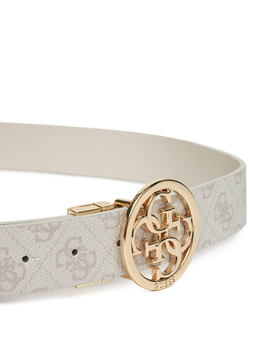 Guess Guess Жіночий ремінь Noelle BW9166 P4235 Écru
