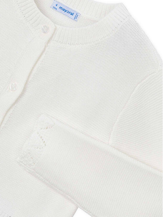 Mayoral Mayoral Kardiganas 4312 Écru Regular Fit