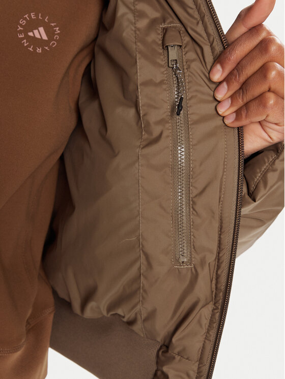 adidas by Stella McCartney adidas by Stella McCartney Talvejope JM3652 Beež Loose Fit