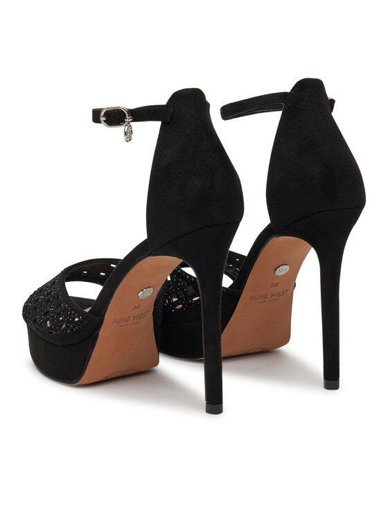 Nine West Nine West Sandały TS6218-01 Czarny