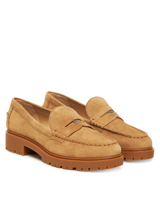 LAUREN RALPH LAUREN LAUREN RALPH LAUREN Čevlji brez vezalk Marli 802974357001 Rjava