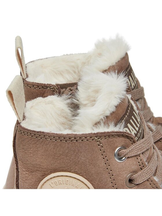 Palladium Palladium Turistická obuv Pampa Hi Zip Wl 95982-212-M Hnědá