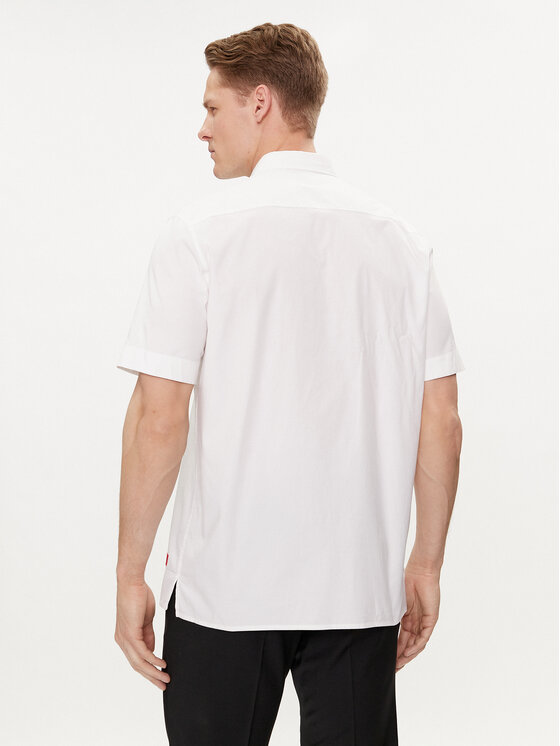 HUGO Hugo Särk Ebor 50475668 Valge Relaxed Fit